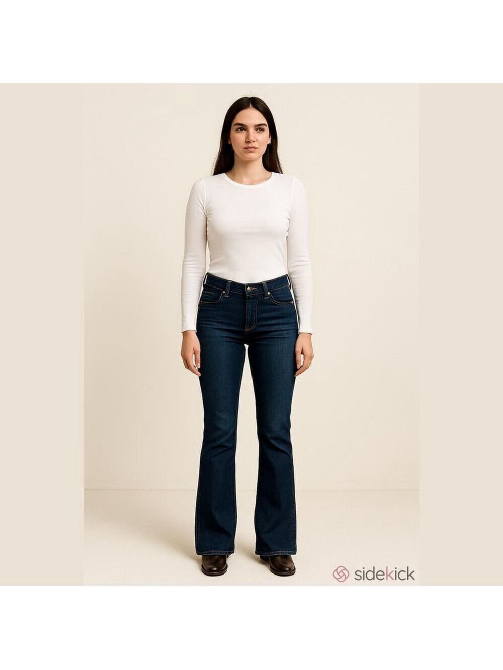 Citizens of Humanity Low Waist Flare Stretch Jeans Size 27